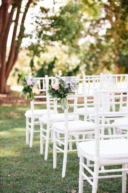Event Chairs (white)